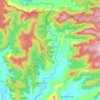 Mappa topografica Gradys Creek, altitudine, rilievo