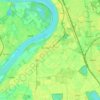 Mappa topografica 51143, altitudine, rilievo