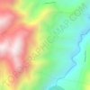 Mappa topografica La Aldea, altitudine, rilievo