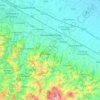 Mappa topografica Ozzano dell'Emilia, altitudine, rilievo