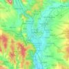Mappa topografica Prešov, altitudine, rilievo