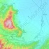 Mappa topografica Revello, altitudine, rilievo