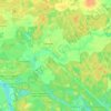 Mappa topografica Аввакумовское сельское поселение, altitudine, rilievo