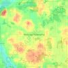 Mappa topografica Webster Township, altitudine, rilievo