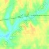 Mappa topografica Cromwell, altitudine, rilievo