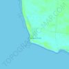 Mappa topografica Boatswain Point, altitudine, rilievo