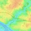 Mappa topografica 28757, altitudine, rilievo