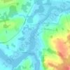 Mappa topografica Mount Stewart, altitudine, rilievo