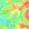 Mappa topografica Eisenbach, altitudine, rilievo