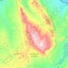 Mappa topografica Ventimiglia di Sicilia, altitudine, rilievo