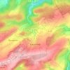 Mappa topografica Lauschied, altitudine, rilievo