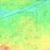 Mappa topografica Gaines Township, altitudine, rilievo
