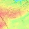 Mappa topografica Bryanstown, altitudine, rilievo