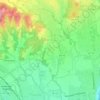 Mappa topografica Barzana, altitudine, rilievo