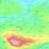 Mappa topografica Am Ettersberg, altitudine, rilievo