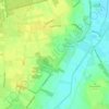 Mappa topografica Bronneger, altitudine, rilievo