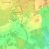 Mappa topografica Daldorf, altitudine, rilievo