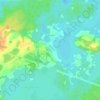 Mappa topografica Шеменичи, altitudine, rilievo