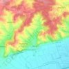 Mappa topografica Weng, altitudine, rilievo