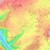 Mappa topografica Steinbach, altitudine, rilievo