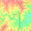 Mappa topografica Spring Branch, altitudine, rilievo
