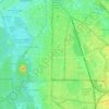 Mappa topografica Südvorstadt, altitudine, rilievo