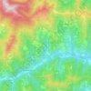 Mappa topografica Borghetto d'Arroscia, altitudine, rilievo