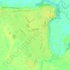 Mappa topografica городское поселение Глушково, altitudine, rilievo