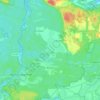 Mappa topografica Münchehofe, altitudine, rilievo