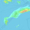 Mappa topografica Coo, altitudine, rilievo