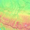 Mappa topografica Карачаево-Черкесия, altitudine, rilievo