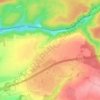 Mappa topografica Bollberg, altitudine, rilievo