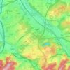 Mappa topografica 58093, altitudine, rilievo