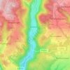 Mappa topografica Immeneich, altitudine, rilievo