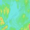 Mappa topografica Lac Lepage, altitudine, rilievo