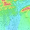 Mappa topografica Pinzano al Tagliamento, altitudine, rilievo