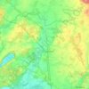 Mappa topografica 19357, altitudine, rilievo
