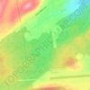 Mappa topografica Western Island Pond, altitudine, rilievo