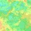 Mappa topografica Dobbertin, altitudine, rilievo