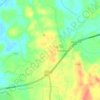 Mappa topografica Patrickswell, altitudine, rilievo