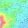 Mappa topografica Bellavista, altitudine, rilievo