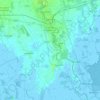 Mappa topografica Latisana, altitudine, rilievo