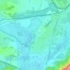 Mappa topografica Beeden, altitudine, rilievo