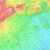 Mappa topografica Castelcucco, altitudine, rilievo