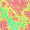 Mappa topografica Våler, altitudine, rilievo