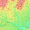 Mappa topografica городской округ Щёлково, altitudine, rilievo