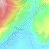 Mappa topografica Новое Усманово, altitudine, rilievo