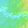 Mappa topografica Кондега, altitudine, rilievo