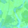 Mappa topografica Песье, altitudine, rilievo
