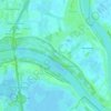 Mappa topografica Heuckenlock, altitudine, rilievo
